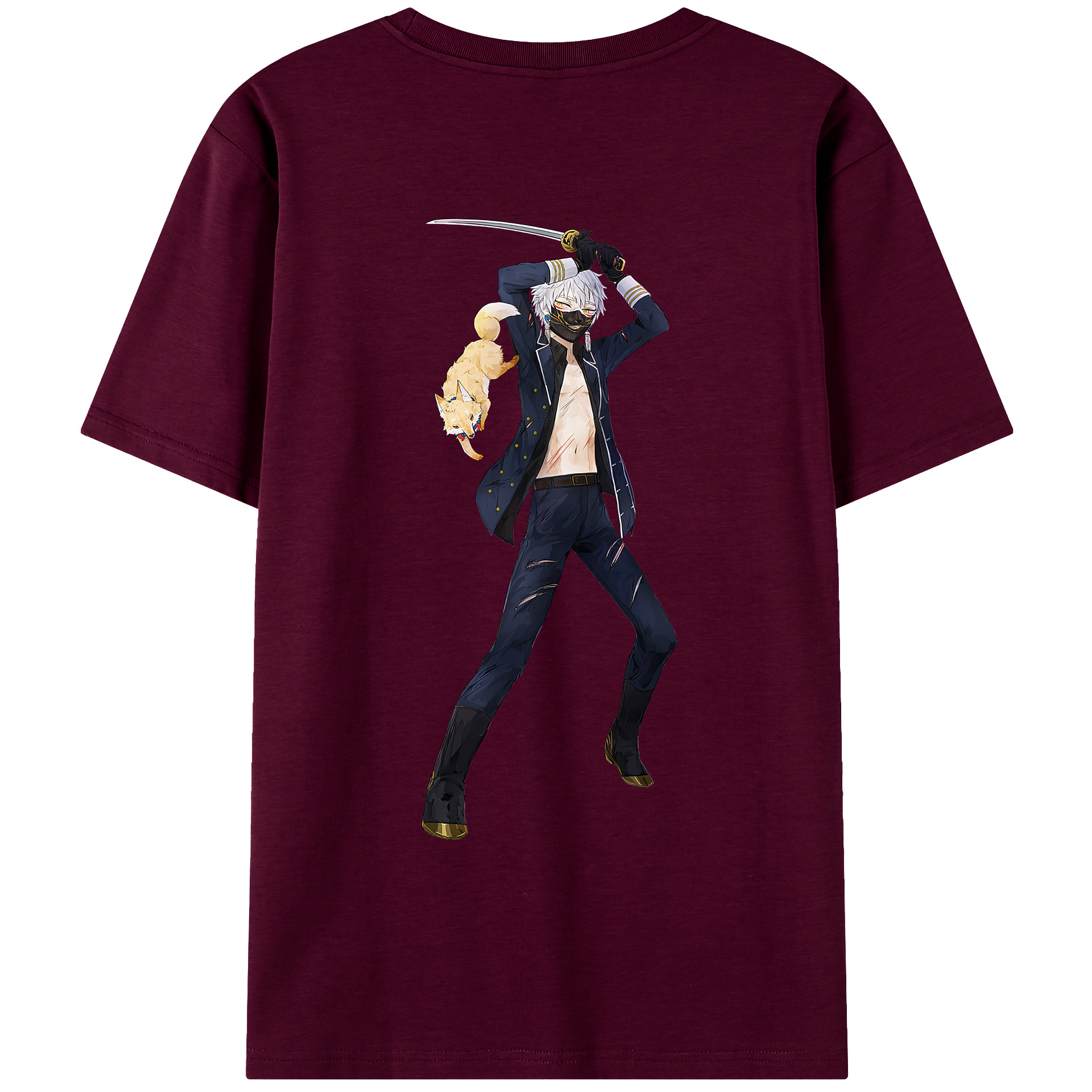 （画像用） 刀剣乱舞 Touken Ranbu レディース半袖Tシャツ(バックプリント)